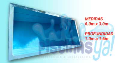 6.0m x 3.0m